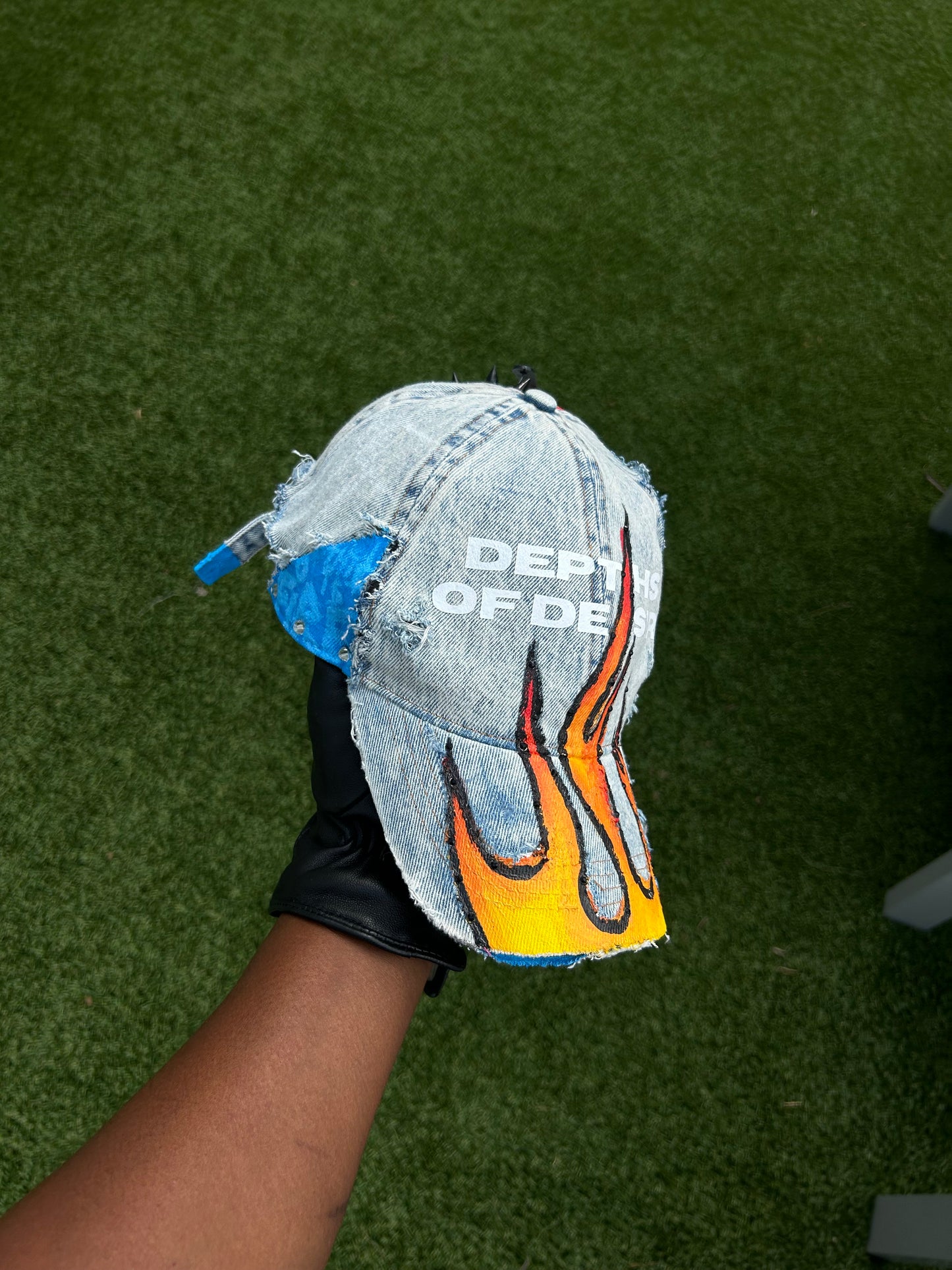 “Depth of Desire” Jean dad cap