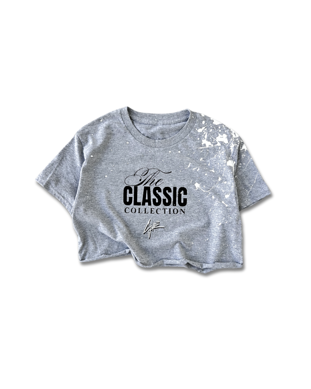 Classic Grey Distressed Tee