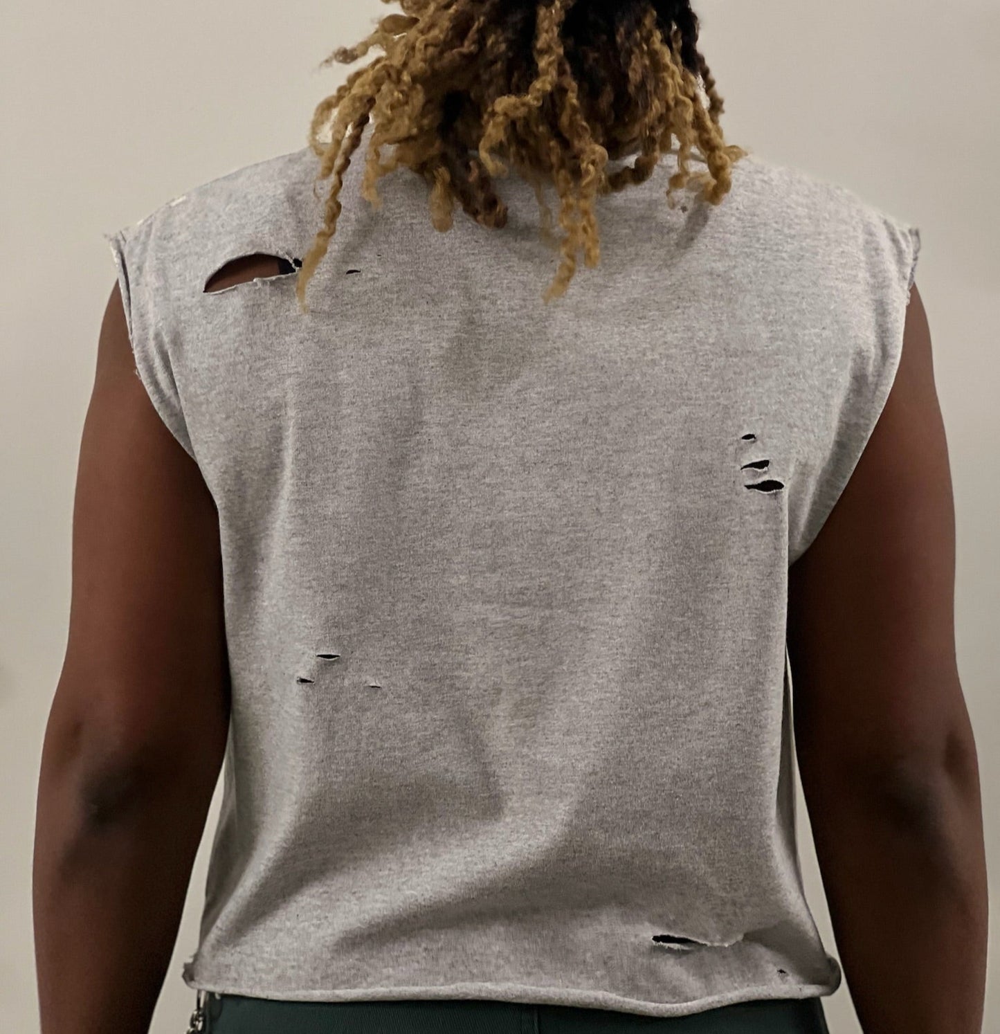 Classic Grey Distressed Tee